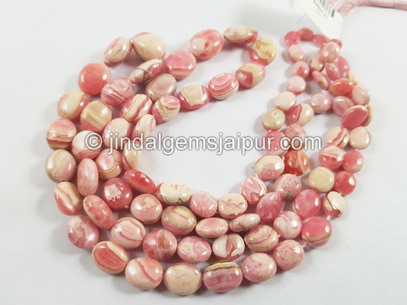 Rhodochrosite Far Smooth Oval Beads